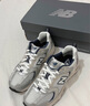 NEW BALANCE NB530官方老爹鞋男鞋女鞋情侣复古秋冬透气网面百搭运动休闲鞋 米白/金属银MR530KA 建议拍小半码 40.5 (脚长25.5cm尺码详询客服) 实拍图