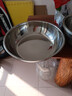 【不锈钢】和面盆厨房烘焙家用火锅盆洗菜打蛋汤锅盆醒面盆料理盆 32cm【热卖款】不锈钢 和面盆 实拍图