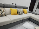 全友家居 现代简约布艺沙发客厅家具大户型家用贵妃位转角沙发 实拍图