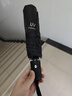【已售100万】手动UV折叠黑胶防晒防紫外线遮阳晴雨两用伞 【自动款8骨】黑色UV 实拍图