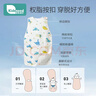 柯斯德尼（kidsneed）婴儿睡袋新生儿薄款纯棉纱布无袖背心睡袋宝宝空调房防踢被四层 实拍图