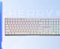 CHERRY樱桃 MX3.0S无线键盘 机械键盘 游戏键盘 办公电脑键盘 蓝牙三模 RGB灯效 兼容WIN/MAC 白色青轴 实拍图