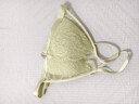 蕉内【赵露思同款】舒服蕾303A女内衣法式美背蕾丝轻性感薄款文胸罩 【前扣美背】冰雾绿 M （70C/75A/75B） 实拍图