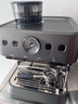 Barsetto/百胜图【政府补贴】03咖啡机54mm平刀研磨一体专业商用三加热系统强劲蒸汽意式全半自动家用 石墨黑 实拍图