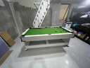 SZX成人标准4合1游戏桌 家庭商用台球乒乓球冰球黑8式室内球厅娱乐桌 7尺4合1-213*111*81cm-白桌+绿布 实拍图