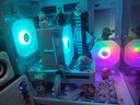 Thermalright(利民)  TL-C12CW-S  白色argb12cm机箱风扇 幻彩风扇ARGB 4PIN PWM调速风扇 实拍图