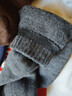 棉十三袜子男【加厚加绒保暖】毛圈袜秋冬纯色中筒袜男士抗寒袜高筒长袜 实拍图