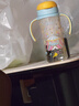 贝亲（Pigeon）自然成长翻盖直饮吸管 大童奶瓶330ml 马戏团 18月+ AA279 实拍图