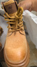 骆驼（CAMEL）大黄靴女都市户外四季可穿工装靴秋马丁靴 L23W307016 黄棕 35 实拍图