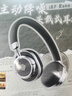 iKF Rona【Hi·Res金标｜自适应降噪】复古头戴式蓝牙耳机无线有线游戏低延迟数码时尚颜值极光黑 实拍图
