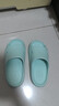 朴西小鲨鱼软底儿童凉拖鞋男童宝宝洗澡防滑家居室内拖鞋女童 净水蓝 实拍图