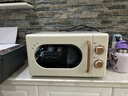 美的【国家补贴8折】厨房小家电小滋味微波炉变频家用小型百搭复古转盘式经典双旋钮轻音M20H4 实拍图