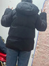 优衣库女装无缝羽绒连帽外套/外套夹克25秋冬新款478577 09 黑色 XL /165/92A 实拍图
