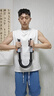 五档可调节臂力棒臂力器男士速臂器30kg40握力棒弹簧家用胸肌训练 九系双锁孔50/55/60/65/70KG力度调节 实拍图