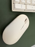 小米（MI）Xiaomi无线鼠标 Lite 2 办公鼠标电脑笔记本轻量化鼠标 轻巧流线机身 握感充盈 奶茶白 实拍图