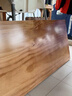 桌面板实木板定制松木办公会议桌餐桌飘窗桌面吧台板书桌面板定做 松木板100*60*3 实拍图
