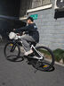 喜德盛26款黑客350黑客380山地车自行车成人21速铝合金男士女生学生上班 黑客380白黑色【2026升级款】 26寸x15.5寸身高150-165cm 实拍图
