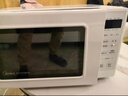 美的（Midea）变频小清新微波炉 液晶屏幕 磨砂面板 小型20L家用 匠心工艺（PM2002） 实拍图