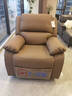 芝华仕头等舱真皮沙发单人沙发电动功能芝华士全明星实力单椅K135棕 实拍图
