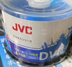 JVC/杰伟世 DVD-R 蓝樱办公系列16速4.7G光盘/空白光盘 刻录碟片/光碟 桶装50片 实拍图