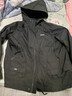JEEP吉普夹克男秋冬季冲锋外套男士休闲宽松工装衣服男装 黑色 2XL 实拍图