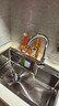 九牧（JOMOO） 厨房水槽单槽套餐SUS304不锈钢洗碗池 洗菜盆加厚水盆大容量水槽 B款75*45大单槽（含旋转龙头） 实拍图