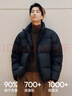 森马（Semir）轻松羽绒丨羽绒服男三防外套90绒面包服2025冬抗静电109725113101 实拍图