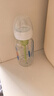 布朗博士玻璃奶瓶 0-3月新生婴儿防胀气防呛 宽口径奶瓶270ml 双兔 实拍图