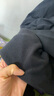 优衣库女装防风拉链连帽外套/内里摇粒绒户外防水472150 09 黑色 M /160/84A 实拍图