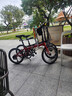 大行（DAHON）青春版P8折叠自行车20寸8速成人超轻男女式单车KAC081 消光红 实拍图