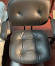 宜家（IKEA）阿勒夫耶正品人体工学椅办公椅真皮电脑椅商务老板椅家用休闲椅 黑色(真皮) 实拍图