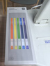 小米巨能写多彩中性笔 5支装 0.5mm 商务办公中性笔会议笔 橙黄绿蓝紫 实拍图