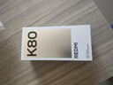 小米 REDMI K80 国家补贴 第三代骁龙 8 6550mAh大电池 澎湃OS 玄夜黑 16GB+1TB 红米5G手机 实拍图