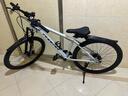 凤凰上海凤凰山地车自行车男士女式学生成人变速宽胎越野公路赛单车 【钢架/全套竞速轴承】条轮消白 26寸27速【建议身高158-188cm】 实拍图