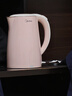 美的（Midea）电热水壶电水壶烧水壶双层防烫价保11.11 0涂层 食品级304不锈钢1500W快速沸腾1.7L大容量 HJ1705 实拍图