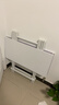 折叠桌餐桌家用小户型吃饭桌简易租房出租屋正方形小方桌子便携式 白色+白架【80*80*74cm】 实拍图