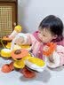 小智星儿童电子琴宝宝多功能敲琴架子鼓儿童婴儿拍拍鼓 【活力橙】智能教学电子鼓琴 实拍图