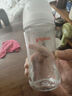 贝亲（Pigeon）玻璃奶瓶宽口径防胀气240ml L号奶嘴 6月+ AA188  实拍图