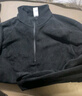 迪卡侬男式山地徒步摇粒绒保暖夹克MH100 黑色 4094319 M 实拍图