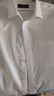 雅戈尔【DP免烫】秋冬商务休闲高级纯棉白长袖衬衫衬衣男 12135B 实拍图