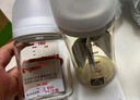 贝亲（Pigeon）新生儿 防胀气宽口径玻璃奶瓶160ml SS号奶嘴 0个月+ AA260 实拍图