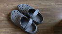 京东京造【抗菌洞洞鞋】凉鞋情侣旅行沙滩两穿eva凉拖鞋男士水泥灰40-41 实拍图