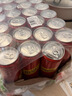 可口可乐（Coca-Cola）怡泉苏打水有糖/无糖可选柠檬味气泡水干姜水汤力水饮料330ml整箱 干姜水330ml*24罐【含糖】 实拍图