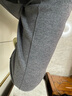 三彩2025冬季新款休闲裤松紧腰宽松直筒裤长裤简约M 寂静灰 L 165/72A 165/72A 实拍图