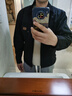 马登工装底特律猎装夹克男美式复古J001巴恩风翻领谷仓外套秋季新款 黑色 【男士休闲外套/高级感痞帅】 L 实拍图