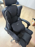奥伦福特 电脑椅办公椅子电竞椅家用人体工学椅老板椅主播靠背椅皮革转椅 创意工学椅-黑+乳胶【二代】 实拍图