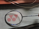 YONEX尤尼克斯羽毛球拍天斧进攻高磅全碳素进阶AX10藏青已穿线附手胶 实拍图