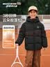 Skechers斯凯奇儿童梭织短款羽绒外套男女同款简约百搭保暖上衣P425K003 实拍图