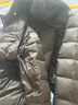 雪中飞90绒轻薄羽绒服男女同款连帽时尚休闲秋冬保暖情侣外套男185 实拍图