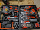 绿林（GREENER）家用工具箱套装 五金手动家庭电工木工电讯维修工具套装 全能套装 实拍图